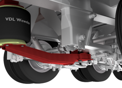 Bolt-on Weweler axle lift