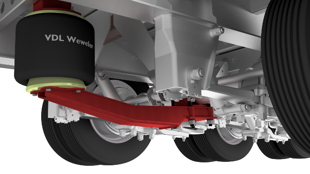 Bolt-on Weweler axle lift
